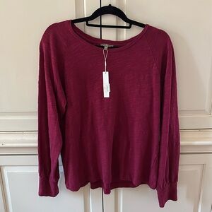 Lilla P full Sleeve with Pleat Tee